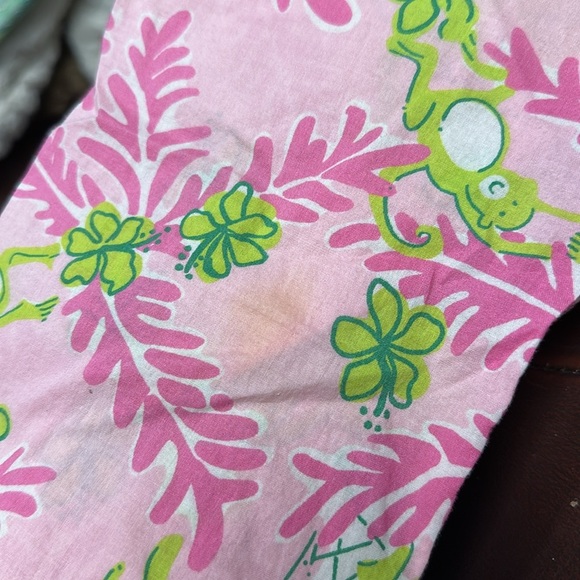 Lilly Pulitzer Mini Cotton Dress / Cover up Monkey Print, Palm Tree Dress, XS - Picture 11 of 12